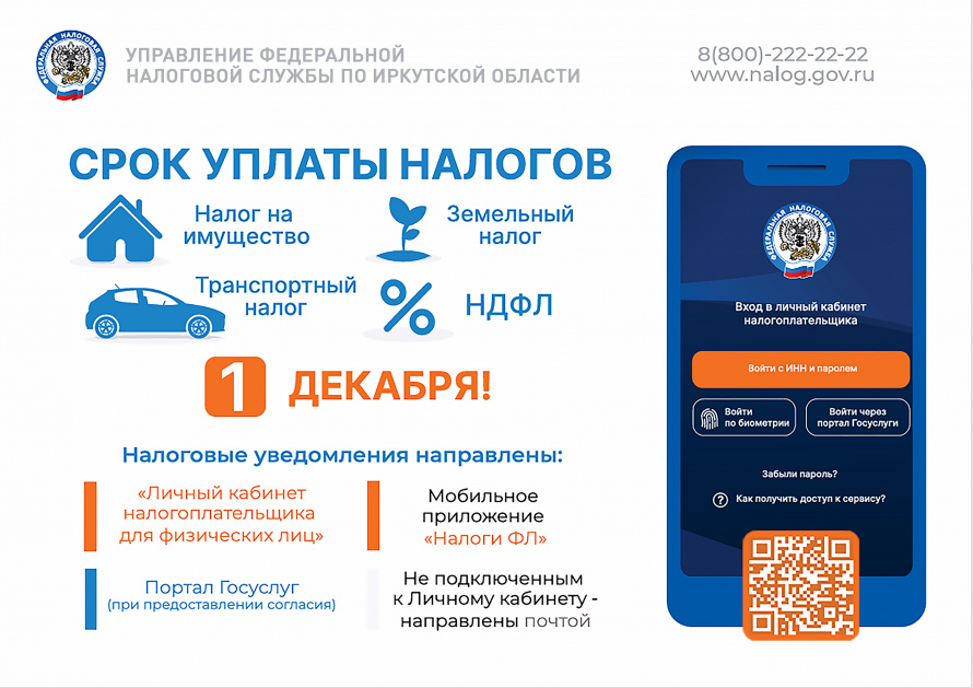 Заплати налоги - активируй спокойствие